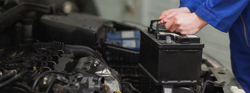 Car battery change service in Dubai