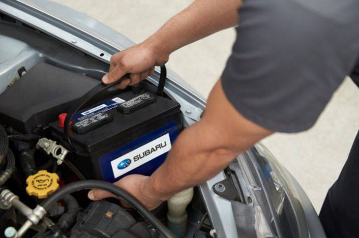 Car battery installation in Dubai