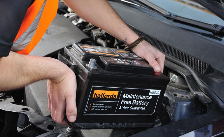Car battery installing services at home